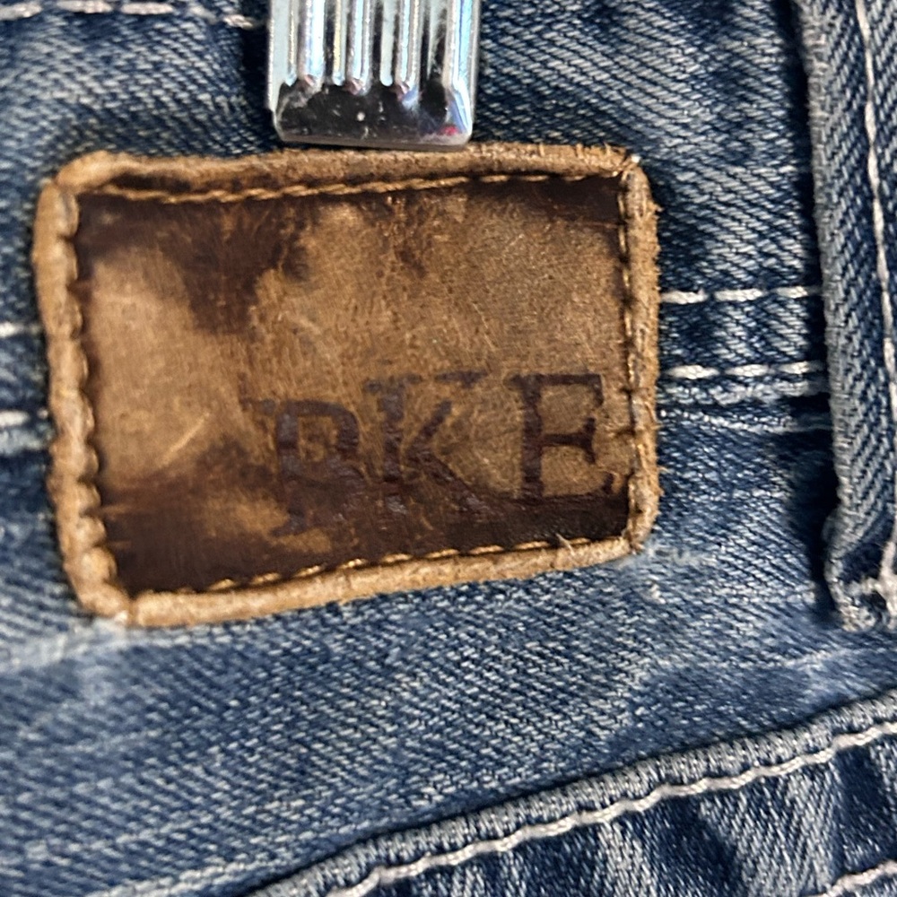 BKE | Derek  Relaxed Fit Light Blue Jeans | Size 33X32 - Picture 4 of 8
